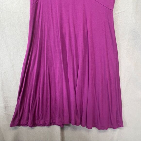 Athleta Santorini Thera Dress in Plum Purple Size XS Sleeveless Knit Jersey - Picture 4 of 15